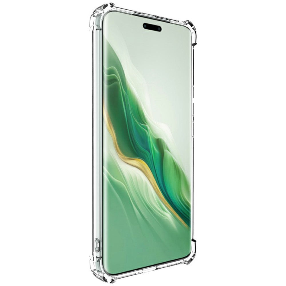 Honor Magic6 Pro 5G Transparente Handyhülle – Stoßfest an allen vier Ecken, TPU-Rückseite