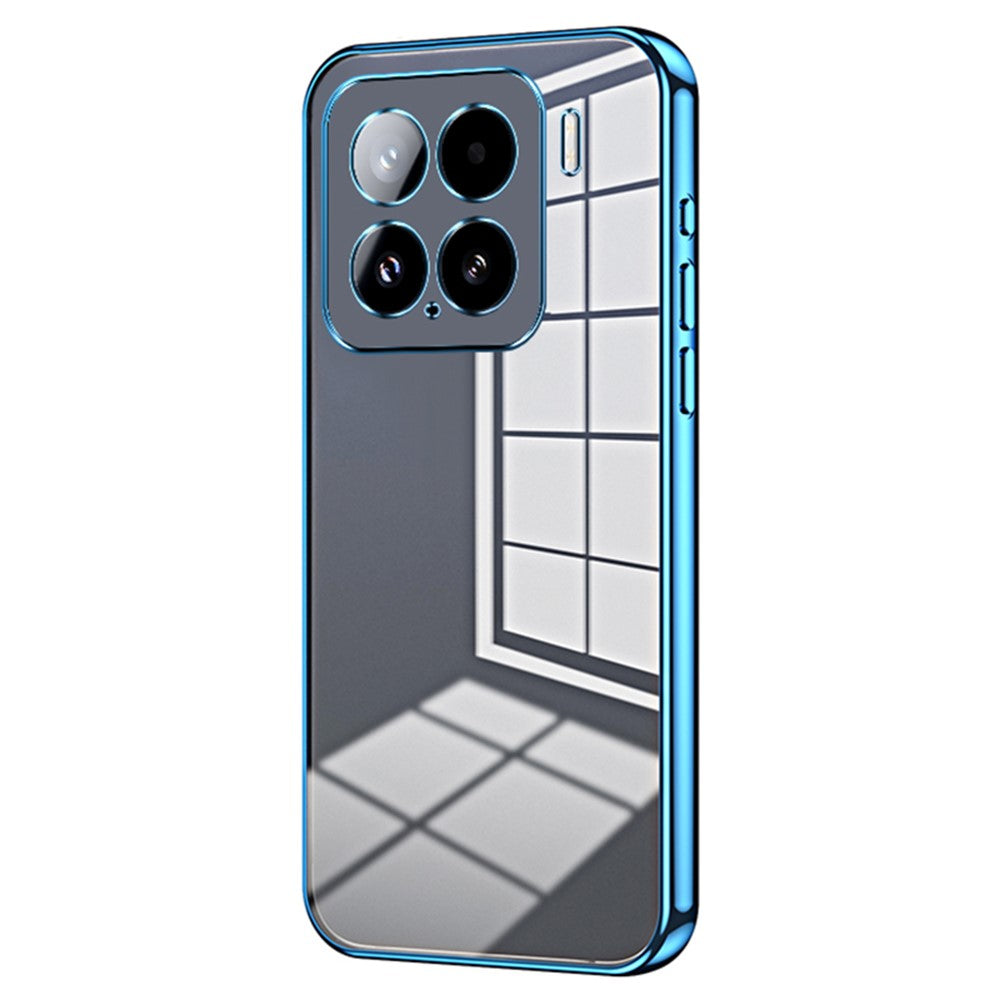 For Xiaomi 15 Case Electroplating Frame Soft TPU Phone Cover