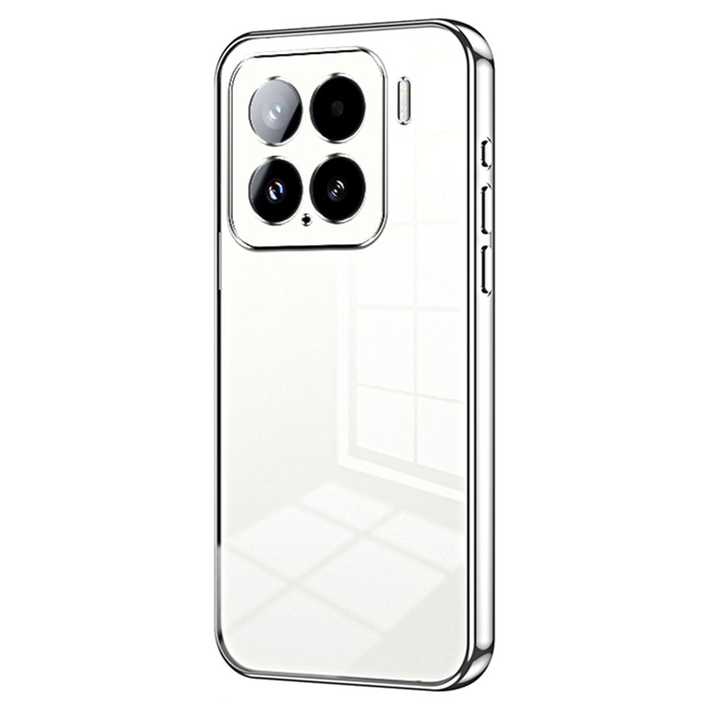 For Xiaomi 15 Case Electroplating Frame Soft TPU Phone Cover