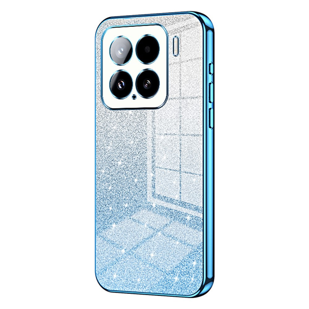 For Xiaomi 15 Case Electroplating Gradient Glitter TPU Phone Cover