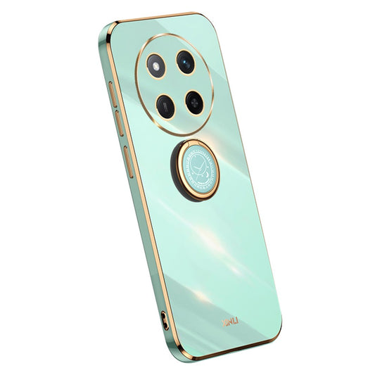 Honor Magic7 Lite 5G / X9c 5G / X60 Pro 5G Handyhülle – Galvanisierte TPU-Rückseite, kratzfest, mit Ringständer