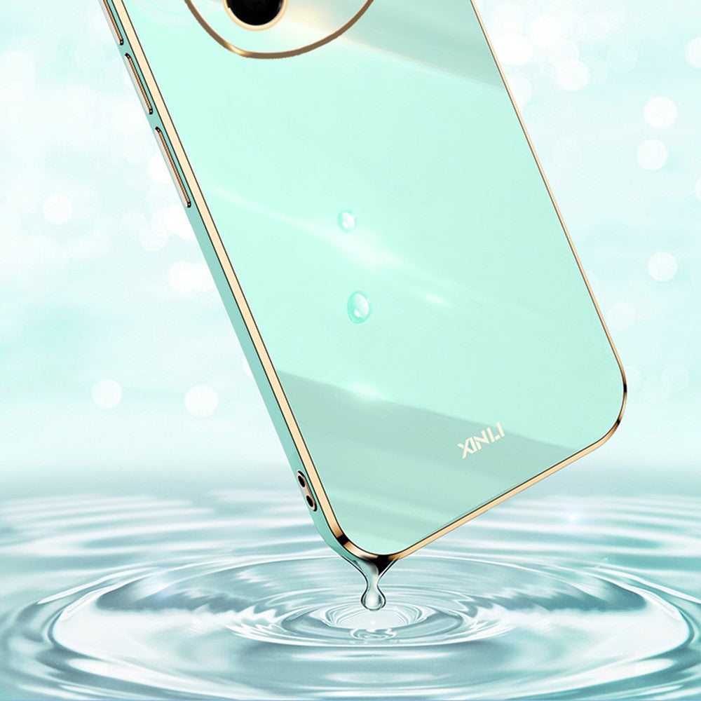 XINLI For Honor Magic7 5G Case TPU Phone Cover with Electroplating Frame