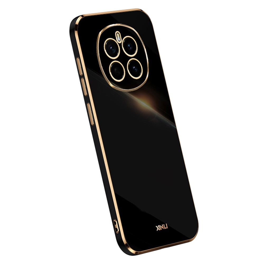 XINLI For Honor Magic7 5G Case TPU Phone Cover with Electroplating Frame