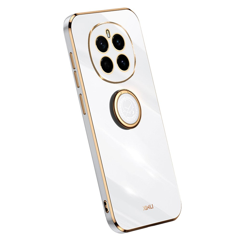 Honor Magic7 5G Handyhülle – Galvanisierte TPU-Rückseite, kratzfest, mit Ringständer