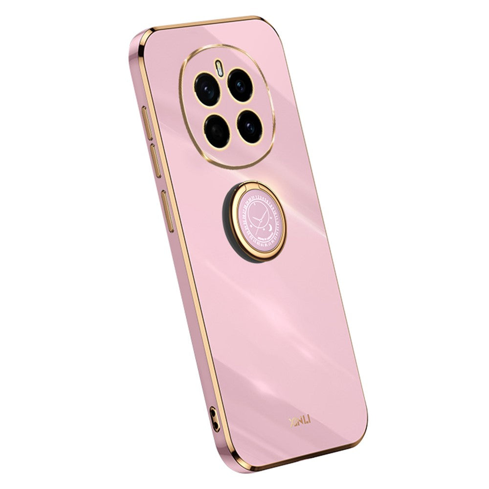 Honor Magic7 5G Handyhülle – Galvanisierte TPU-Rückseite, kratzfest, mit Ringständer