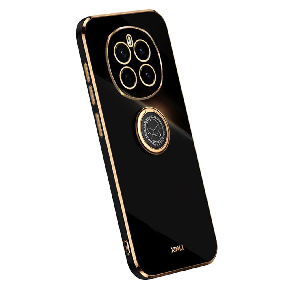 Honor Magic7 5G Handyhülle – Galvanisierte TPU-Rückseite, kratzfest, mit Ringständer
