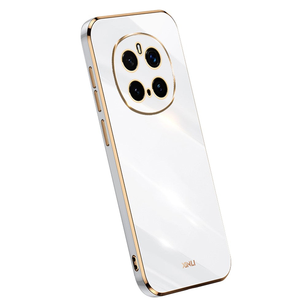 XINLI For Honor Magic7 Pro 5G Case TPU Phone Cover with Electroplating Frame