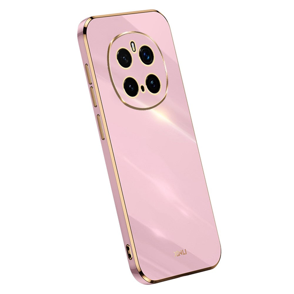 XINLI For Honor Magic7 Pro 5G Case TPU Phone Cover with Electroplating Frame
