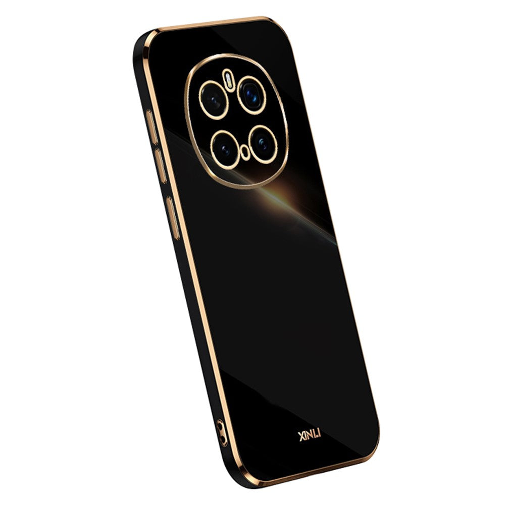 XINLI For Honor Magic7 Pro 5G Case TPU Phone Cover with Electroplating Frame