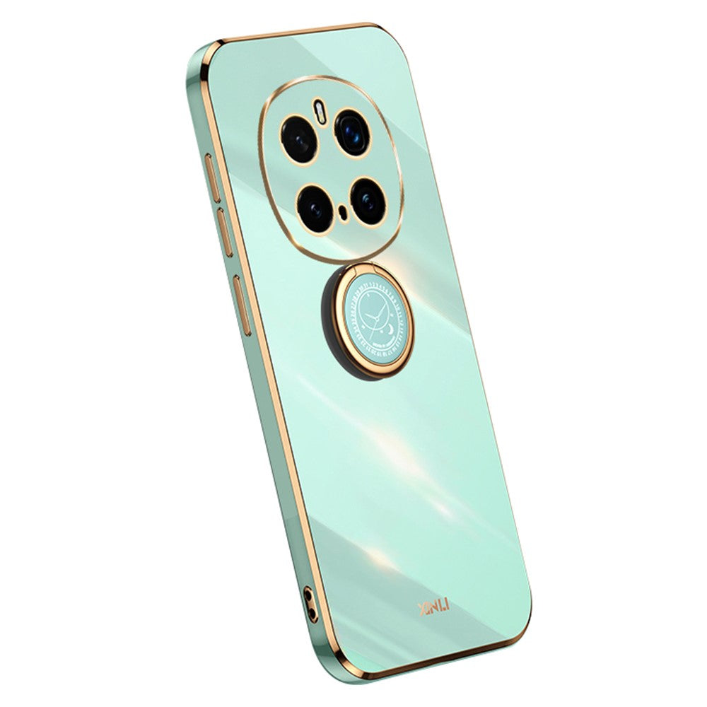 Honor Magic7 Pro 5G Handyhülle – Galvanisierte TPU-Rückseite, kratzfest, mit Ringständer
