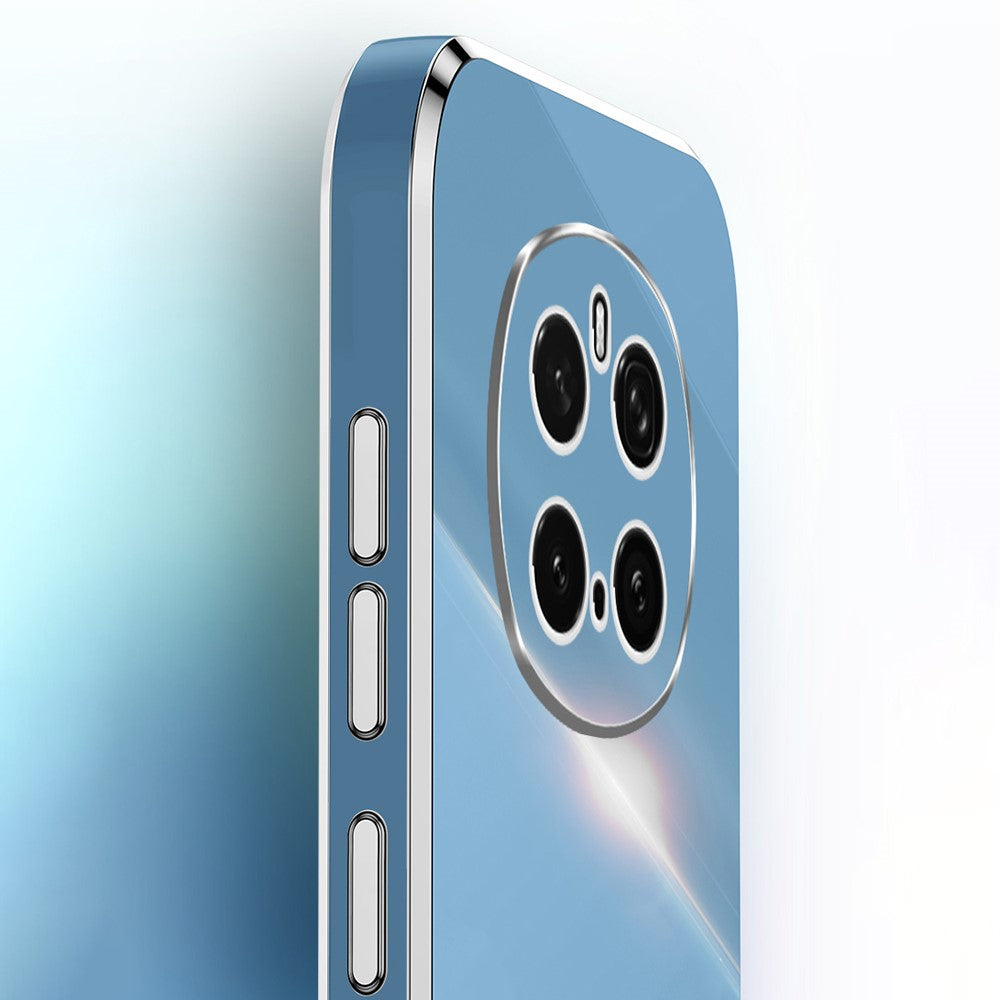 Honor Magic7 Pro 5G Handyhülle – Galvanisierte TPU-Rückseite, kratzfest, mit Ringständer