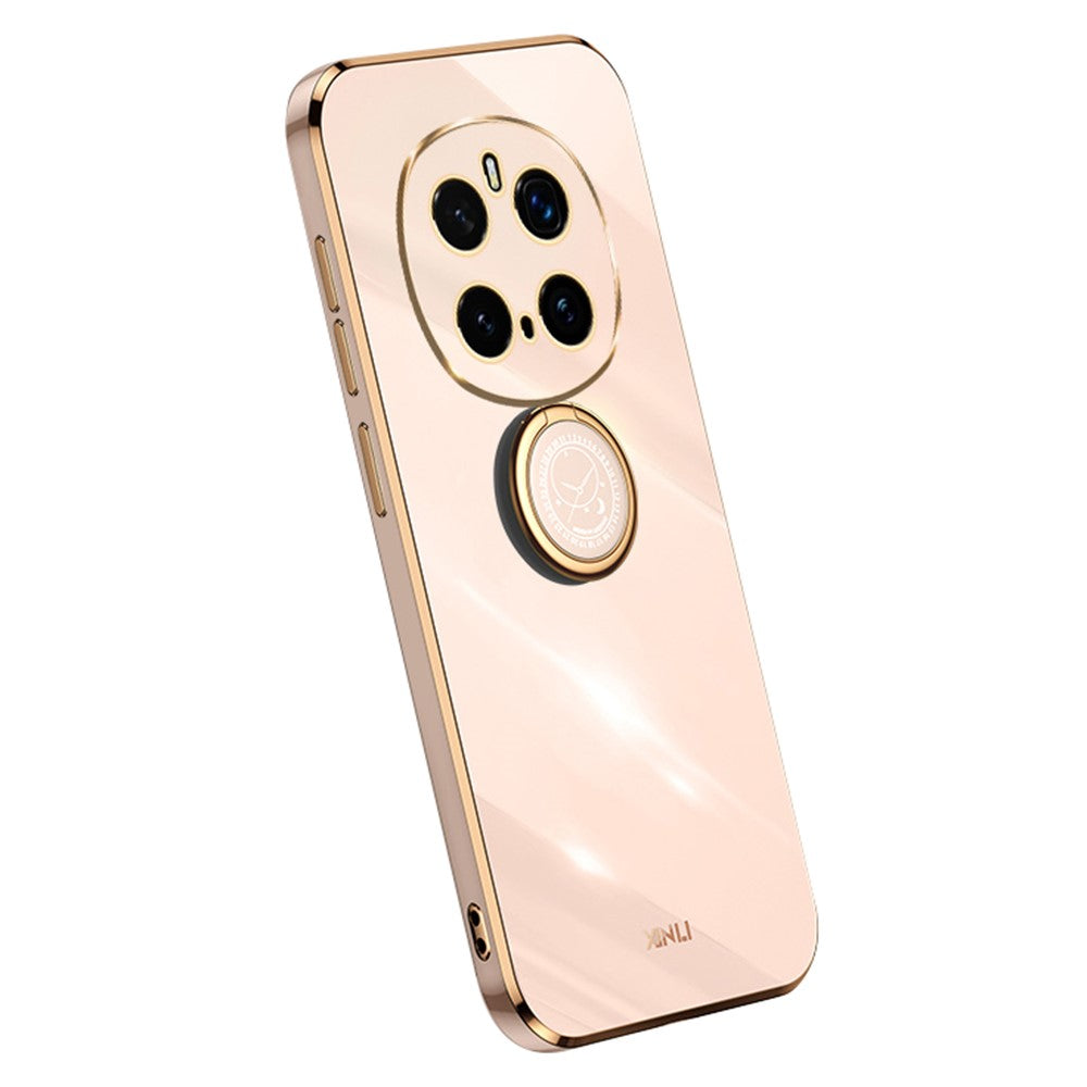 Honor Magic7 Pro 5G Handyhülle – Galvanisierte TPU-Rückseite, kratzfest, mit Ringständer