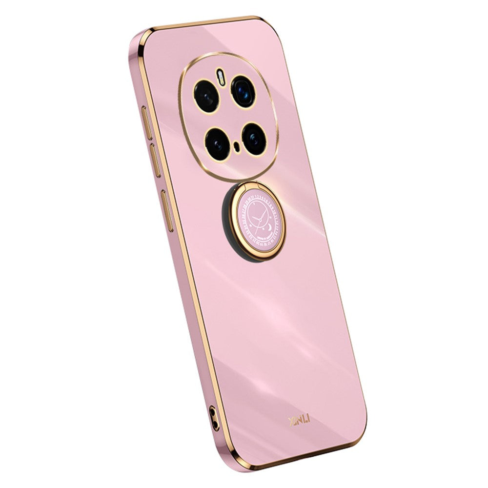 Honor Magic7 Pro 5G Handyhülle – Galvanisierte TPU-Rückseite, kratzfest, mit Ringständer