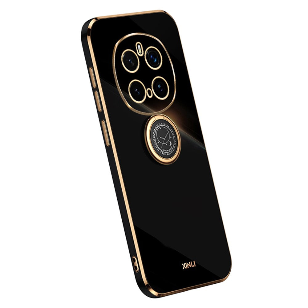 Honor Magic7 Pro 5G Handyhülle – Galvanisierte TPU-Rückseite, kratzfest, mit Ringständer