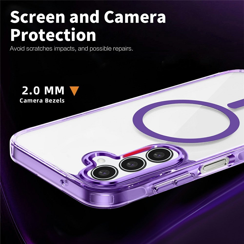 Galaxy A16 Magnet-Hülle – Transparent & Kratzfest