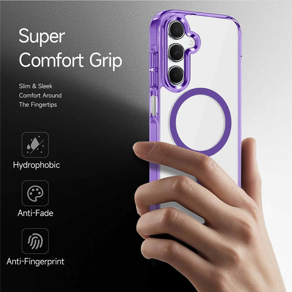 Galaxy A16 Magnet-Hülle – Transparent & Kratzfest