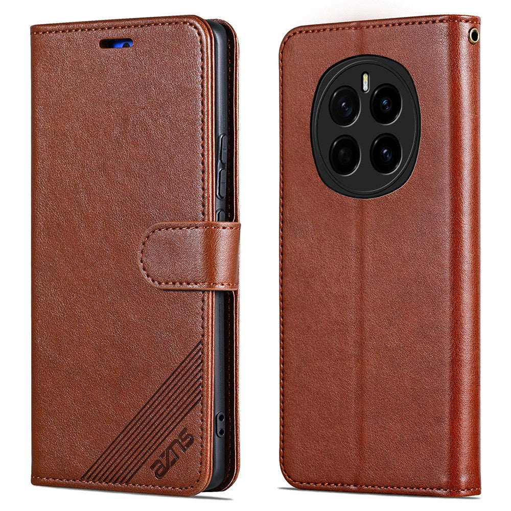 AZNS For Honor Magic7 5G Case Anti-Scratch PU Leather Stand Wallet Phone Cover