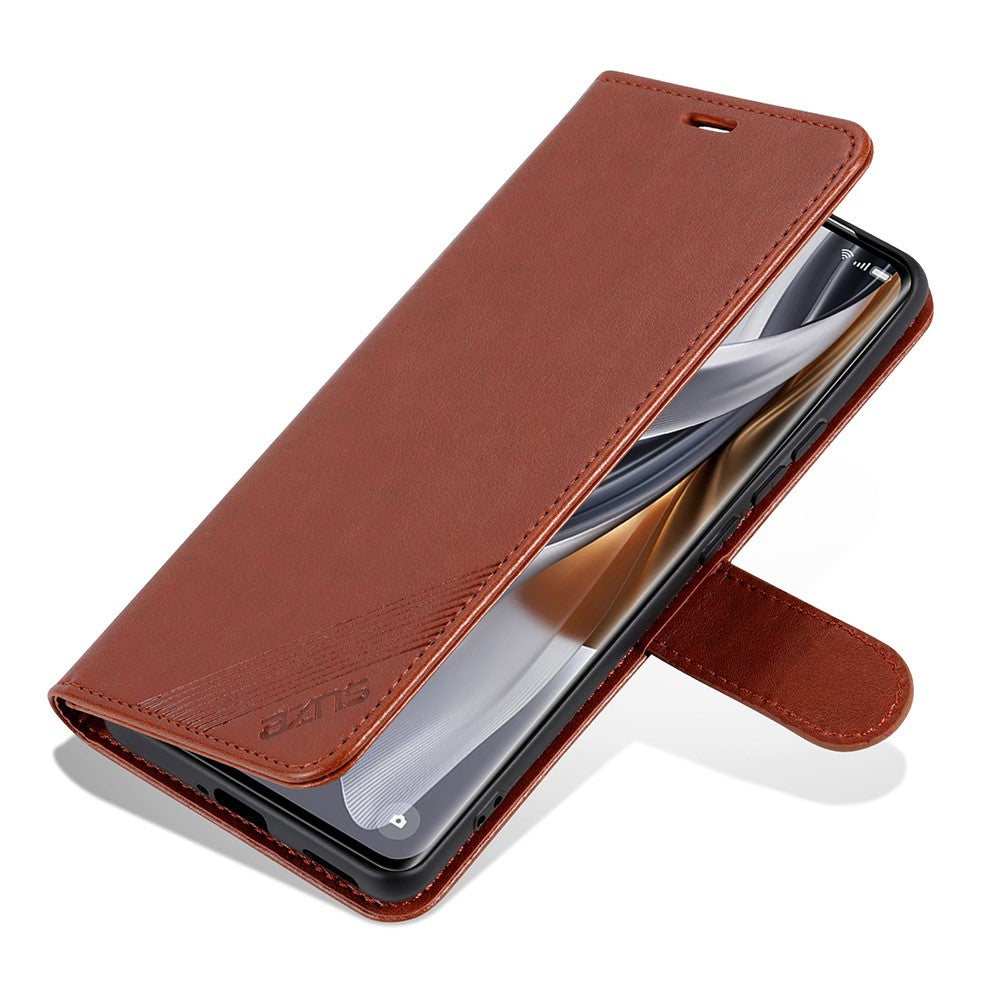 AZNS For Honor Magic7 5G Case Anti-Scratch PU Leather Stand Wallet Phone Cover