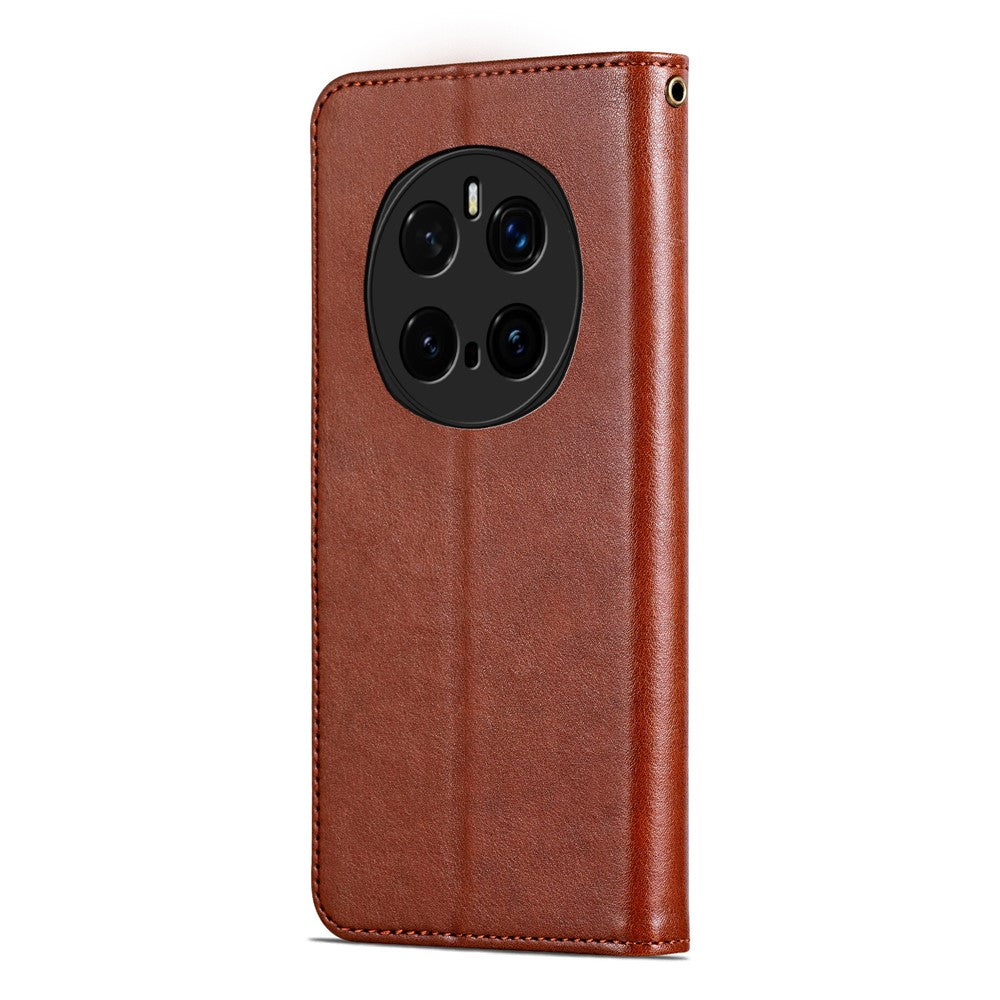 AZNS For Honor Magic7 Pro 5G Case Anti-Scratch PU Leather Stand Wallet Phone Cover