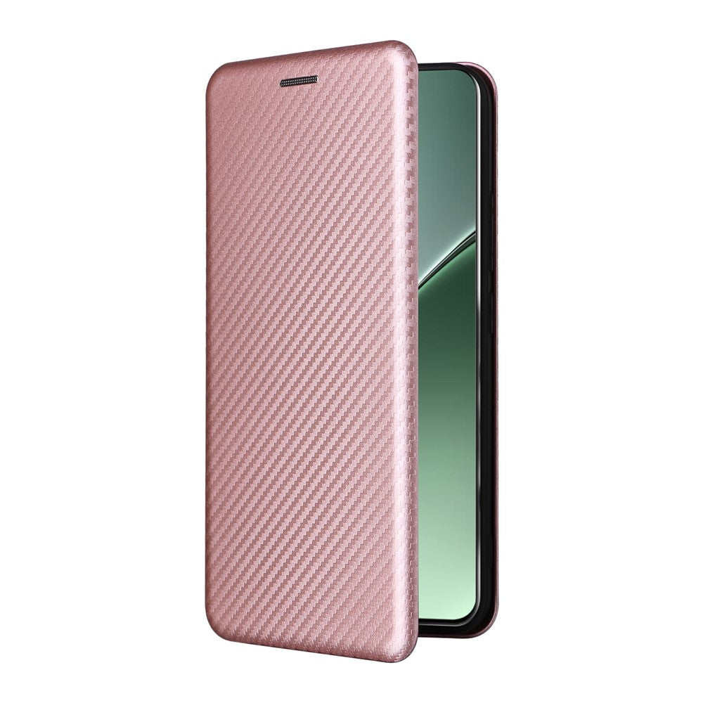 For Xiaomi 15 Case Carbon Fiber Texture Drop-Proof PU Leather Phone Cover
