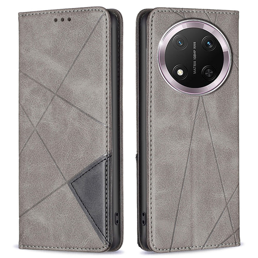 Honor Magic7 Lite 5G / X9c 5G / X60 Pro 5G Wallet-Handyhülle – Kratzfest, aus Leder, mit Ständer & bedruckten Kartenfächern