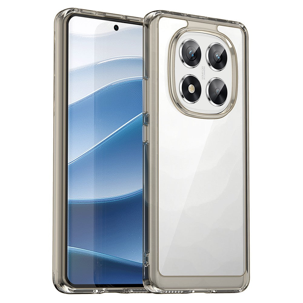 For Xiaomi Redmi Note 14 Pro 5G / Poco X7 5G Case TPU+Acrylic Protective Clear Phone Cover