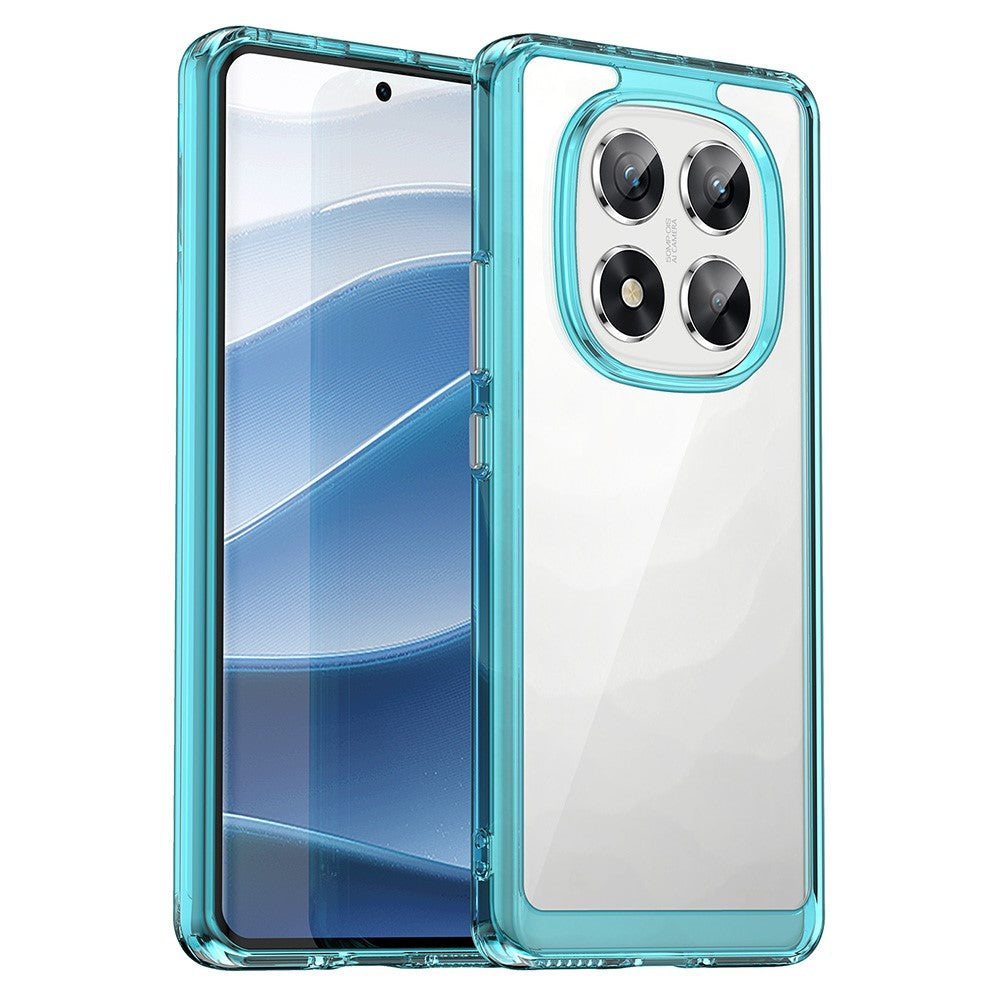 For Xiaomi Redmi Note 14 Pro 5G / Poco X7 5G Case TPU+Acrylic Protective Clear Phone Cover