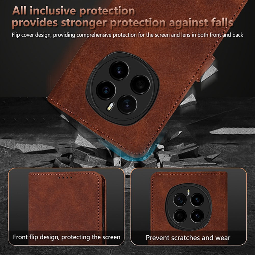 AZNS For Honor Magic7 5G Case PU Leather Wallet Phone Cover