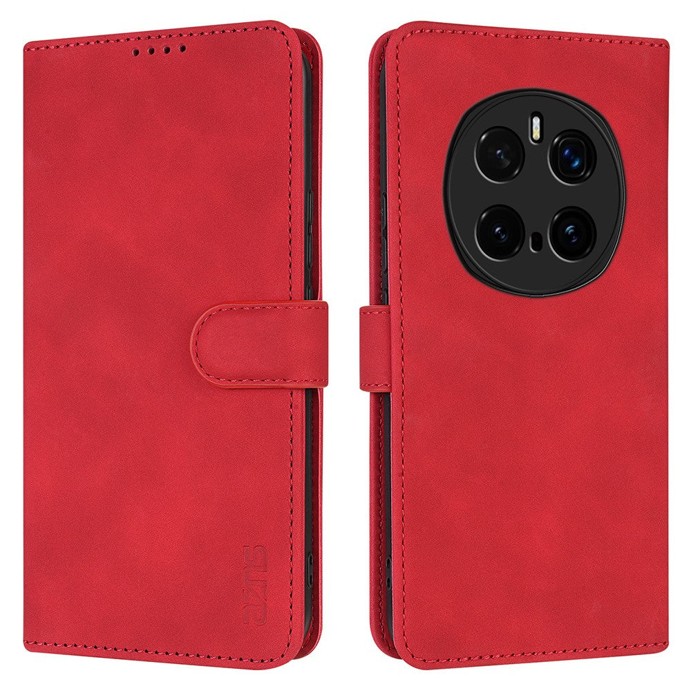 AZNS For Honor Magic7 Pro 5G Case PU Leather Wallet Phone Cover