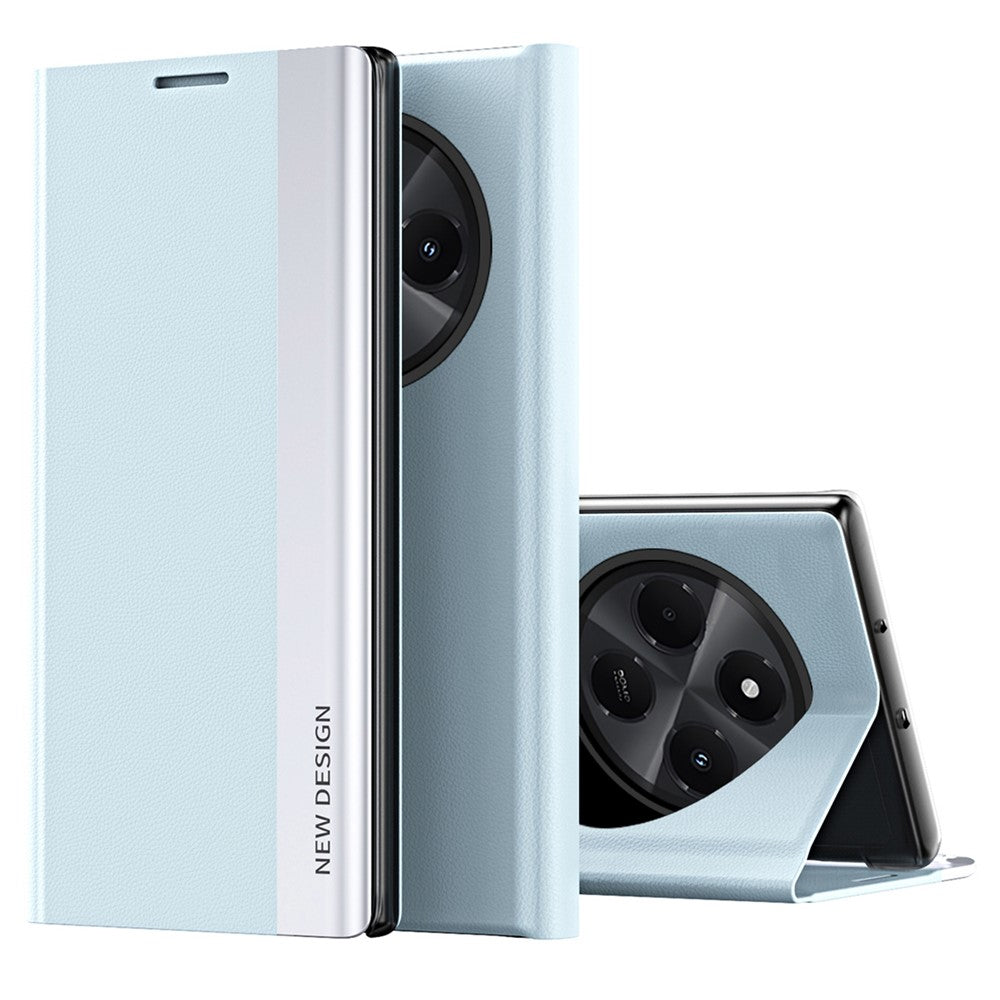 Case For Xiaomi Redmi 14C 4G / 14R 5G / Poco C75 4G Anti-Drop Leather Phone Cover with Stand