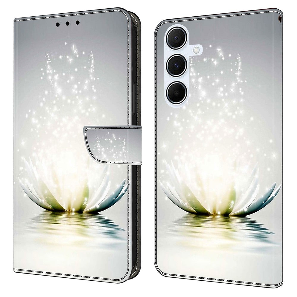 Galaxy A36 5G / A56 5G Wallet-Hülle – Mit 3D-Muster, Kartenfächer & Ständer