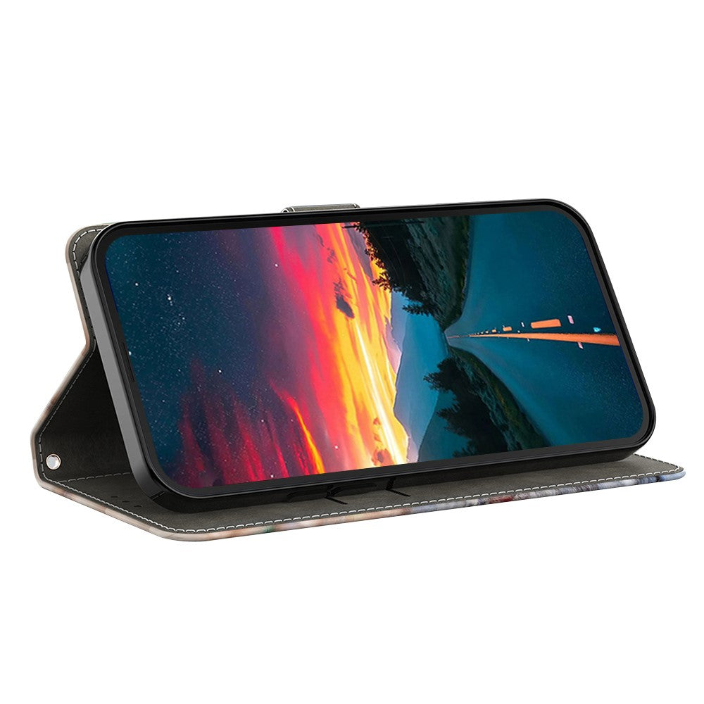 Galaxy A36 5G / A56 5G Wallet-Hülle – Mit 3D-Muster, Kartenfächer & Ständer