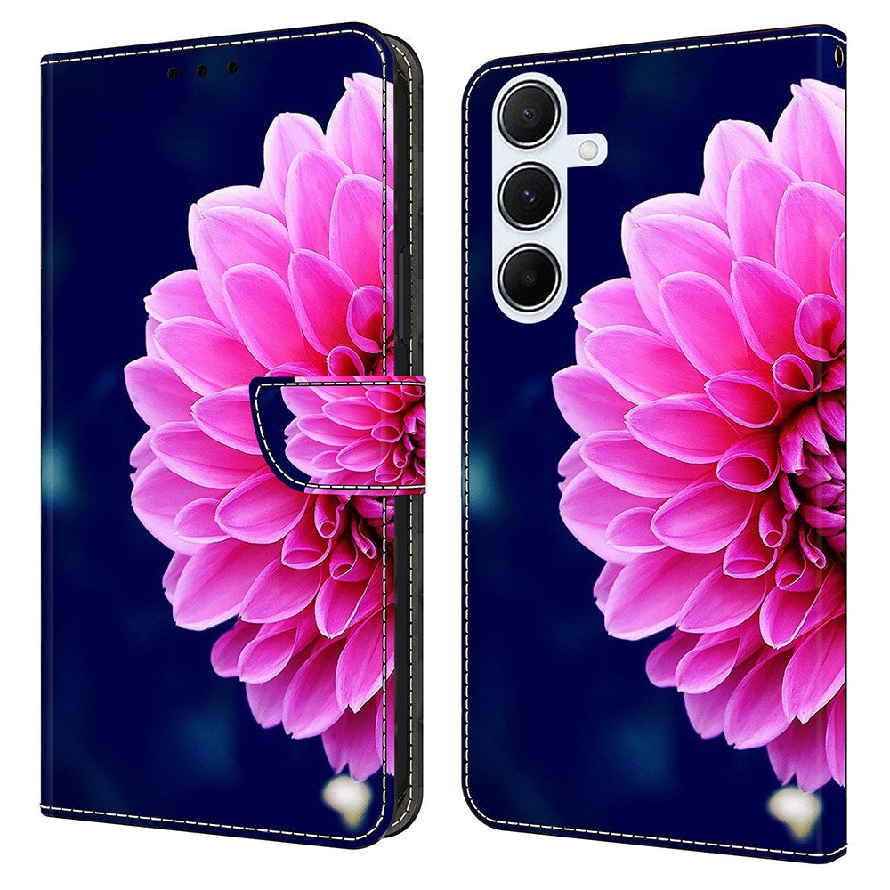 Galaxy A36 5G / A56 5G Wallet-Hülle – Mit 3D-Muster, Kartenfächer & Ständer