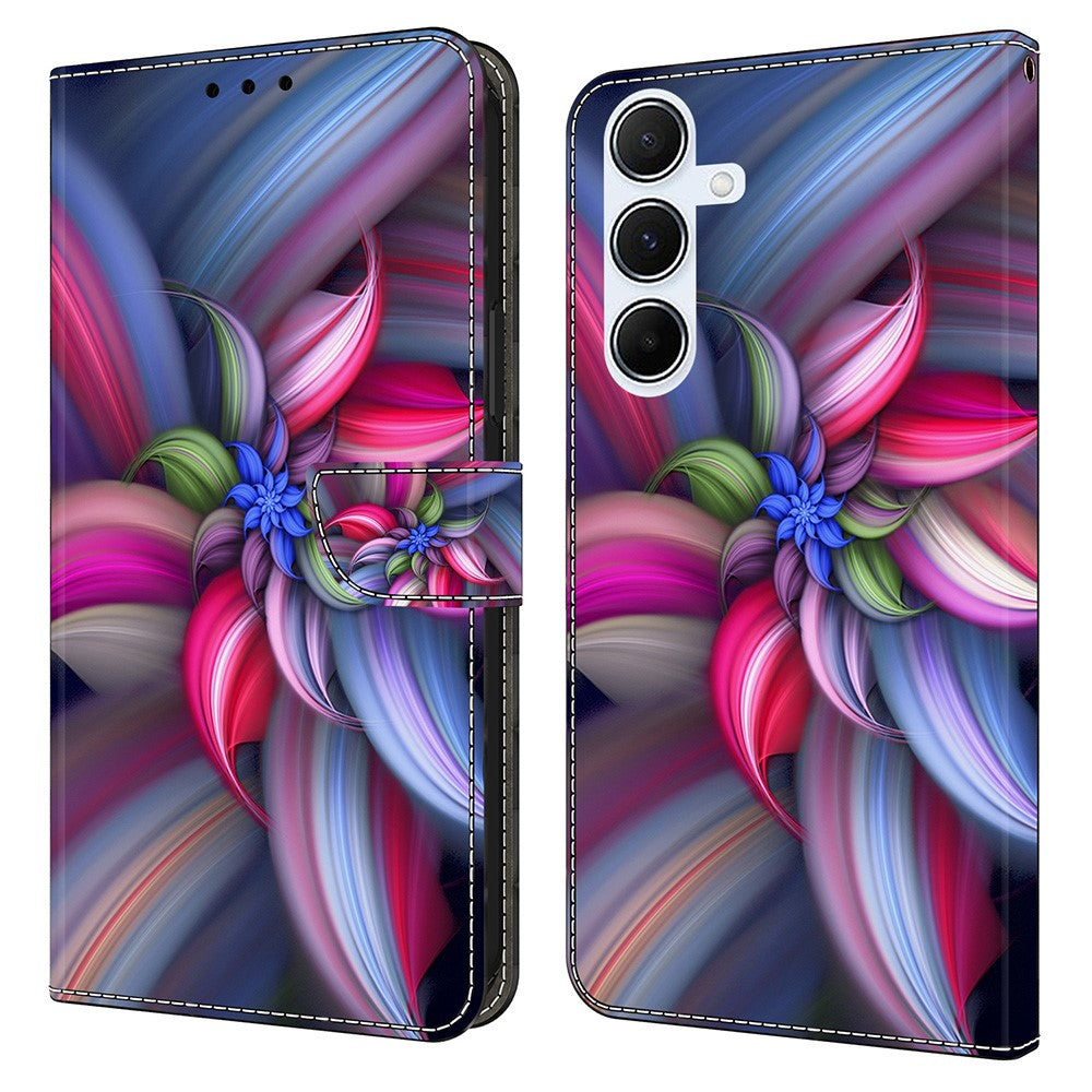Galaxy A36 5G / A56 5G Wallet-Hülle – Mit 3D-Muster, Kartenfächer & Ständer