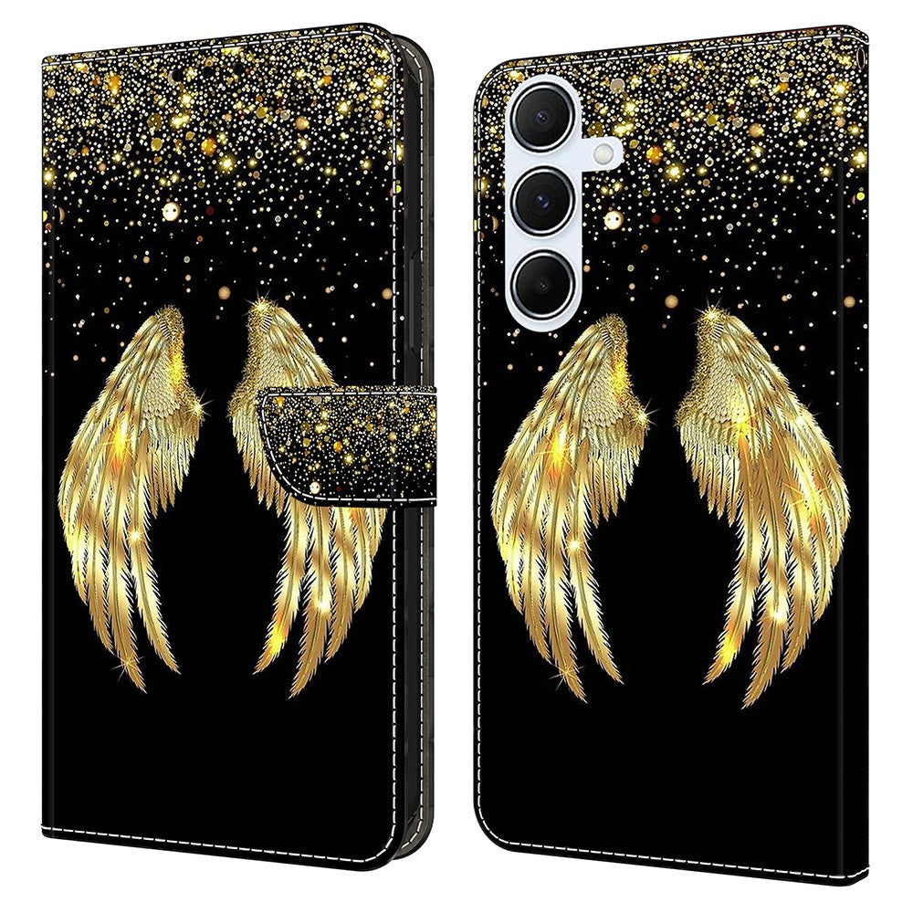 Galaxy A16 5G/4G Wallet-Hülle – Mit 3D-Muster, Kartenfächer & Ständer