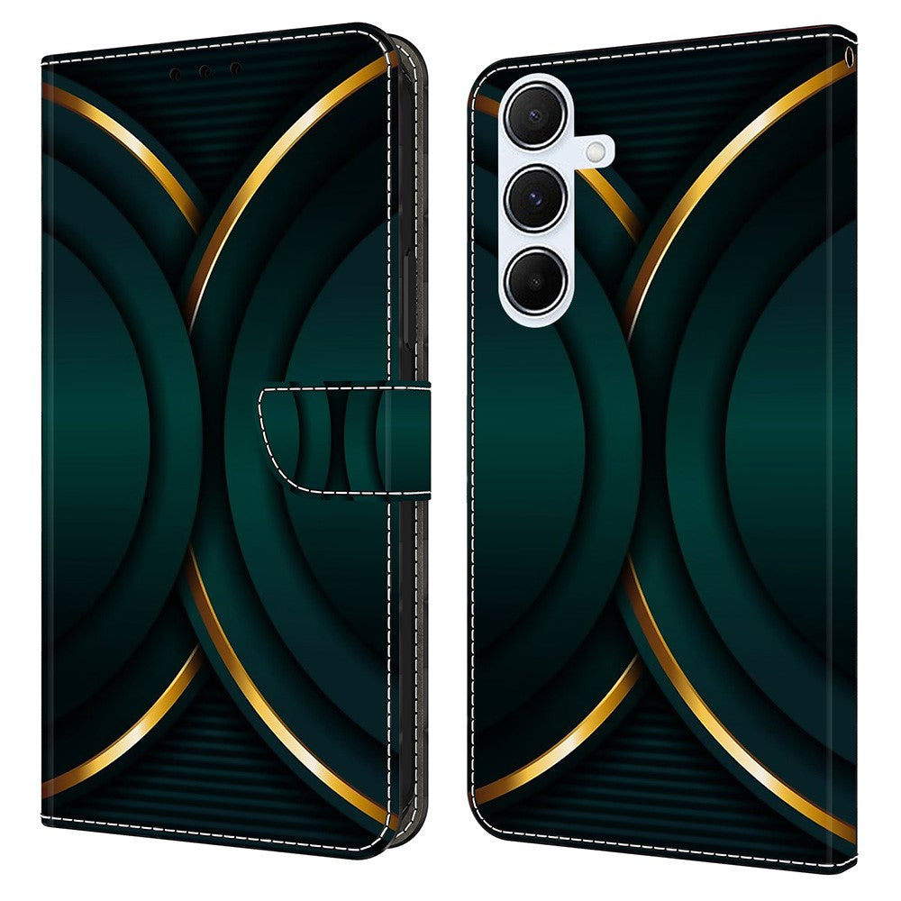 Galaxy A16 5G/4G Wallet-Hülle – Mit 3D-Muster, Kartenfächer & Ständer