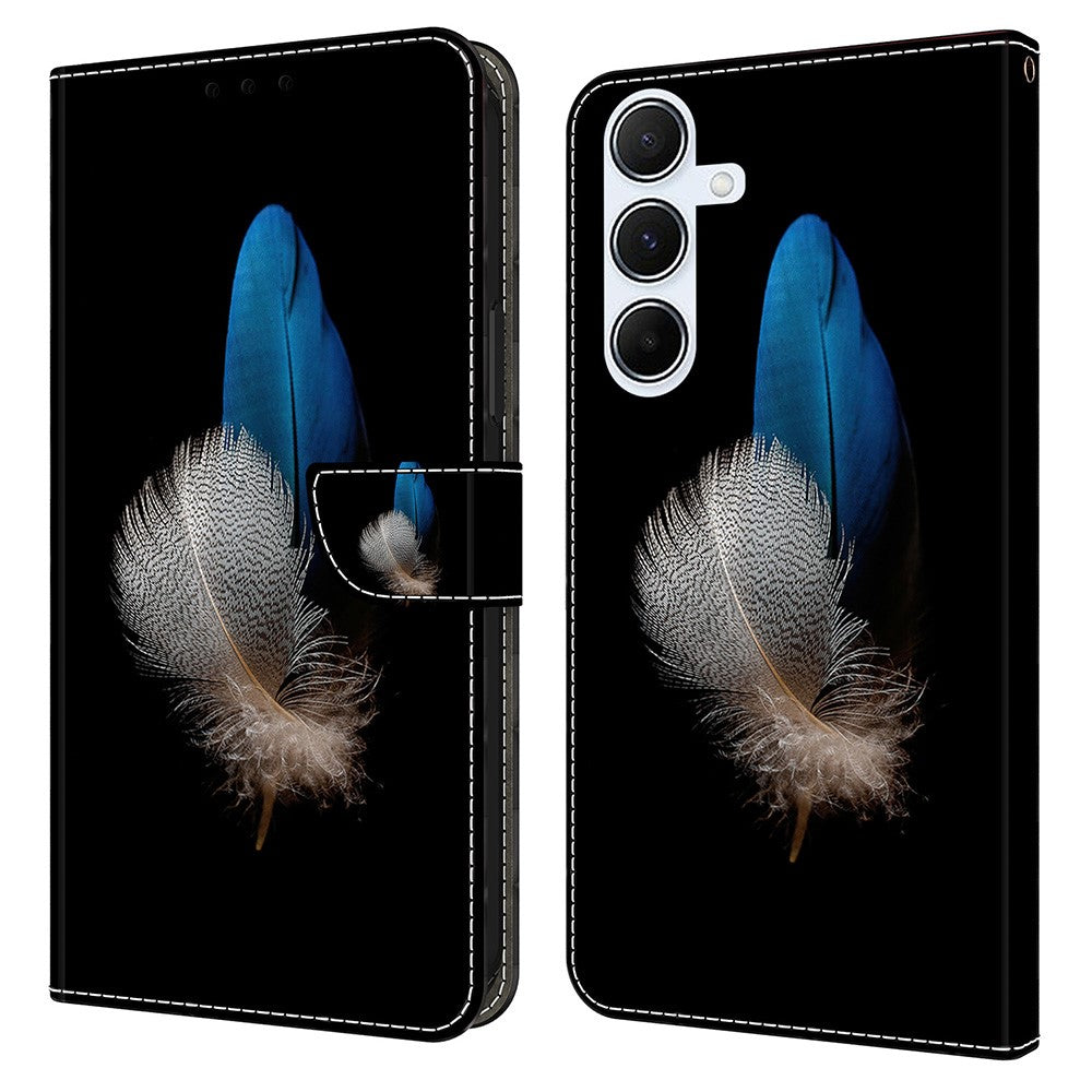 Galaxy A16 5G/4G Wallet-Hülle – Mit 3D-Muster, Kartenfächer & Ständer