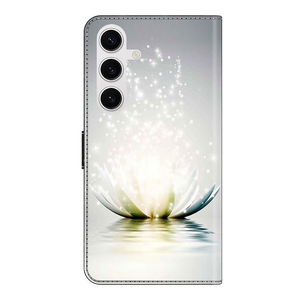 Galaxy S24 FE Wallet-Hülle – Mit 3D-Muster, Kartenfächer & Ständer