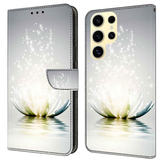 Galaxy S25 Ultra Wallet-Hülle – Mit 3D-Muster, Kartenfächer & Ständer