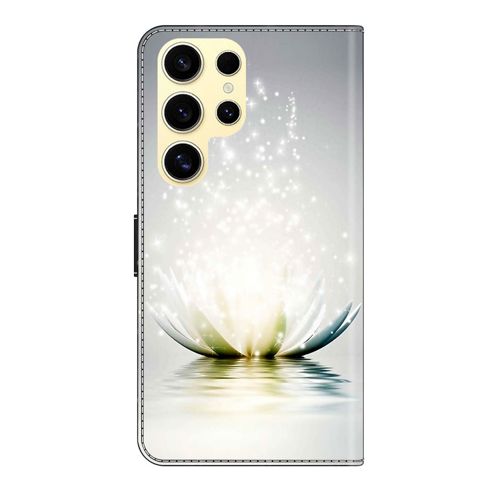 Galaxy S25 Ultra Wallet-Hülle – Mit 3D-Muster, Kartenfächer & Ständer