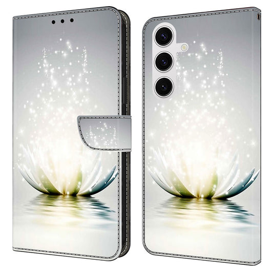 Galaxy S25 Wallet-Hülle – Mit 3D-Muster, Kartenfächer & Ständer