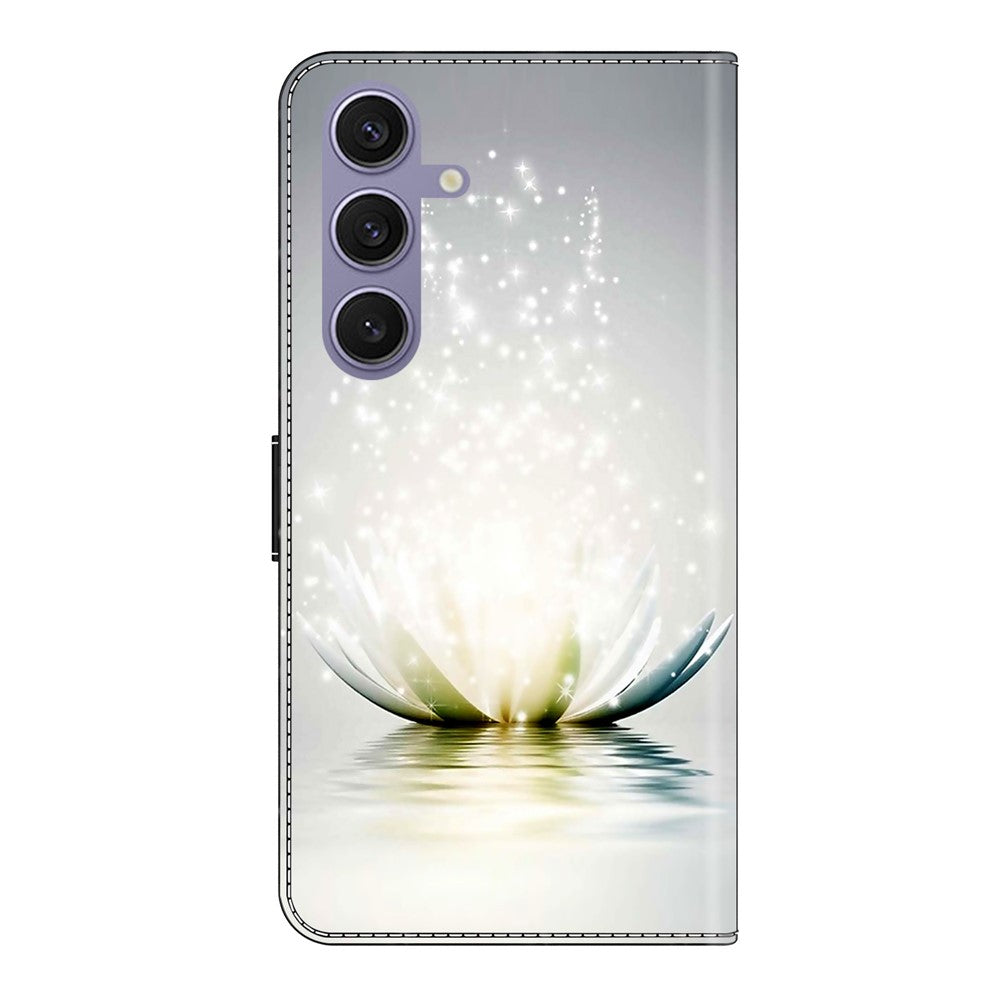 Galaxy S25 Plus Wallet-Hülle – Mit 3D-Muster, Kartenfächer & Ständer