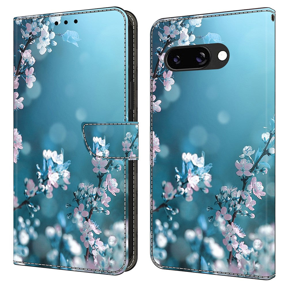 Pixel 9a Wallet-Hülle – Mit 3D-Muster, Kartenfächer & Ständer