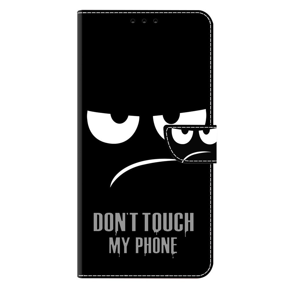Galaxy S24 FE Wallet-Hülle mit 3D-Muster & Magnetverschluss