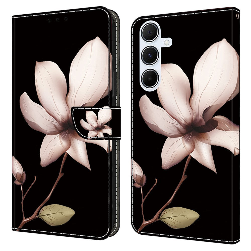 Galaxy A16 5G/4G Wallet-Hülle mit 3D-Muster & Magnetverschluss