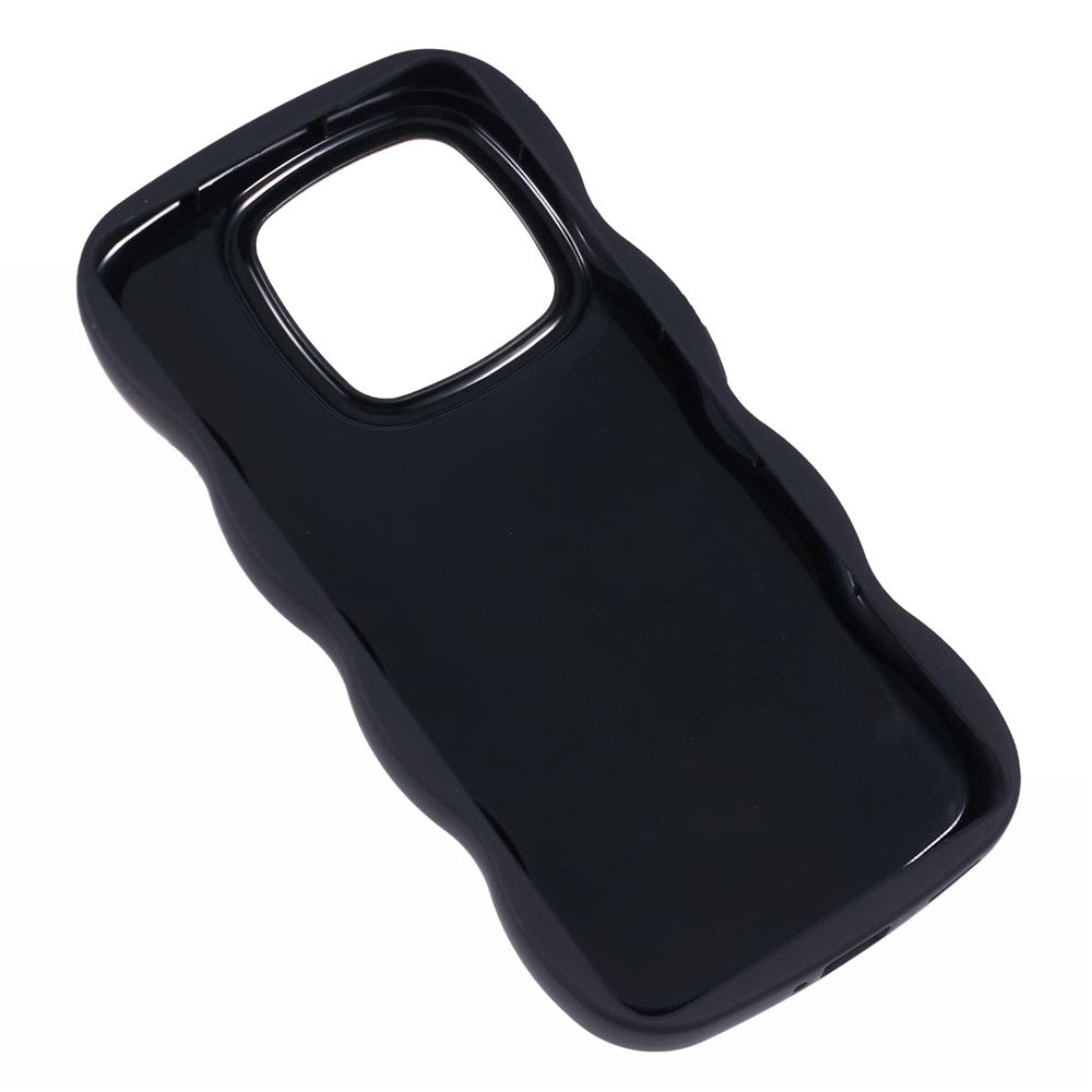 For Xiaomi 14T Pro Case TPU Protective Phone Cover Unique Curly Wave Frame
