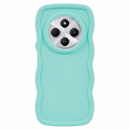 TPU Case For Xiaomi Redmi 14C 4G / 14R 5G / Poco C75 4G Protective Phone Cover Unique Curly Wave Frame