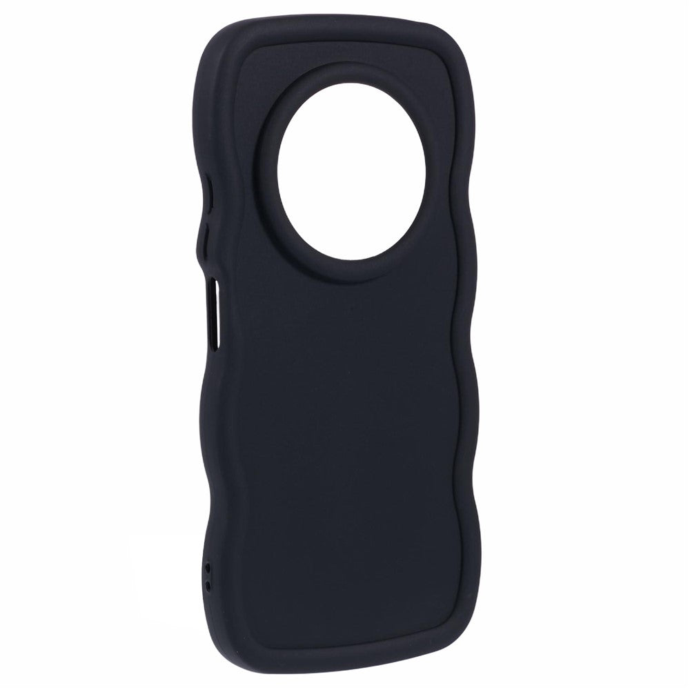 TPU Case For Xiaomi Redmi 14C 4G / 14R 5G / Poco C75 4G Protective Phone Cover Unique Curly Wave Frame