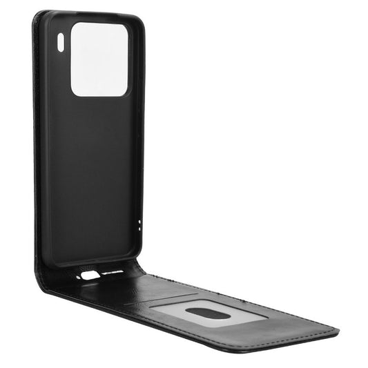 Xiaomi 15 Pro Handyhülle – mit Kartensteckplatz, magnetische vertikale Flip- aus Leder