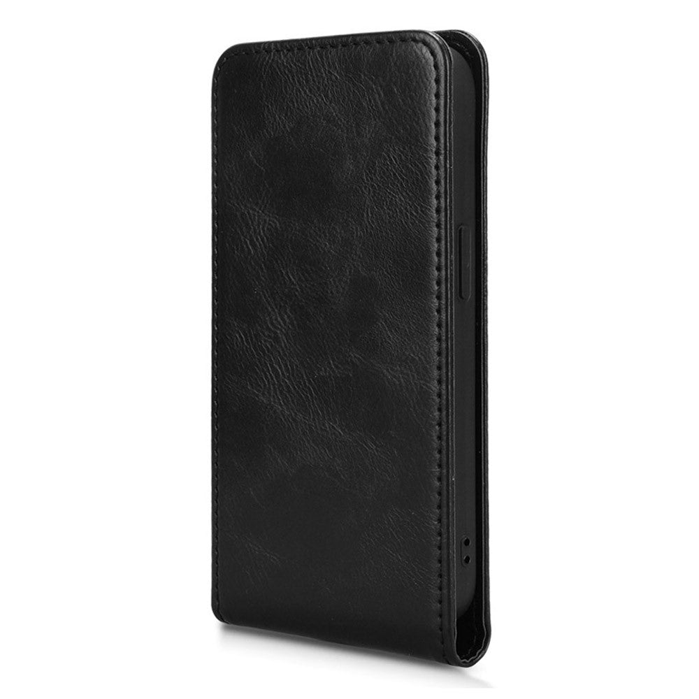 For Xiaomi 15 Case with Card Slot Magnetic Vertical Flip Leather Phone Cover